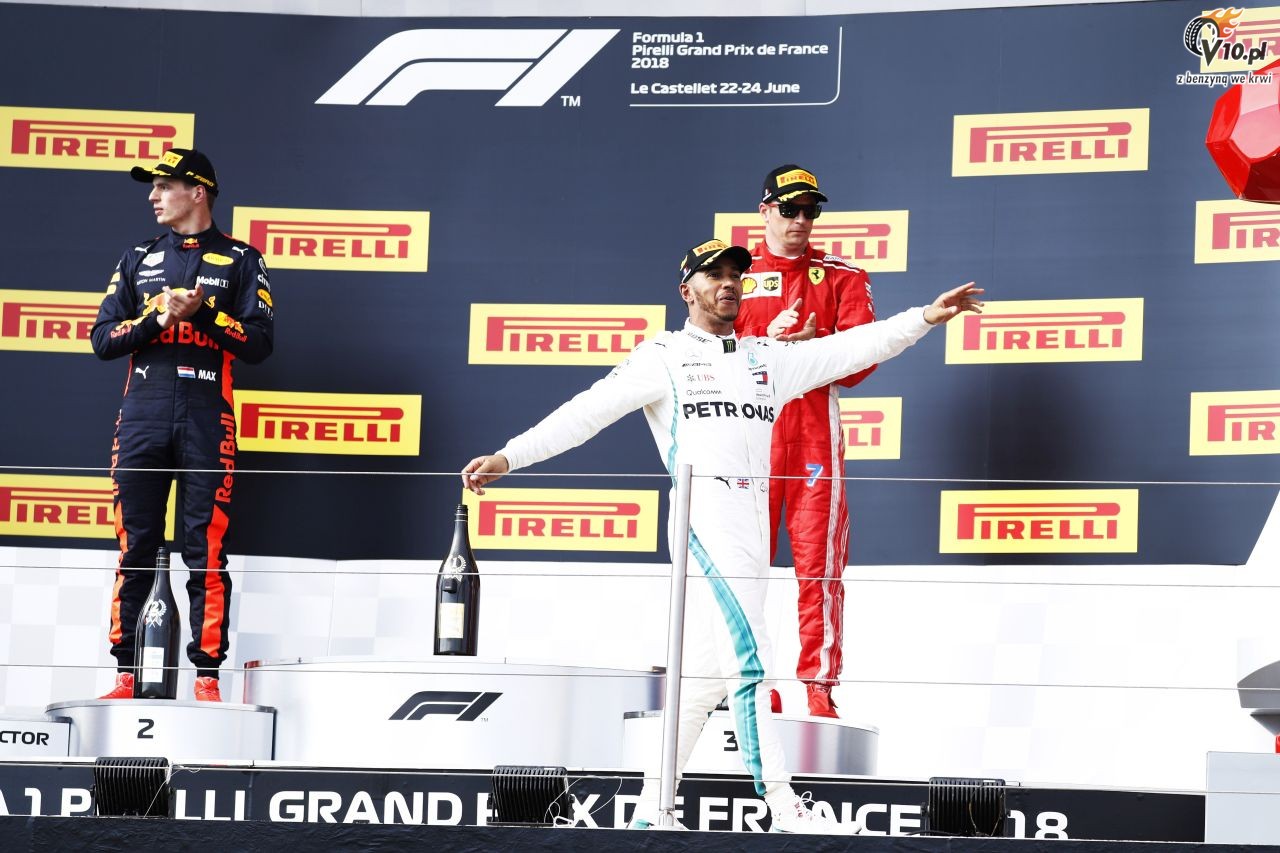 GP Francji 2018 - wycig