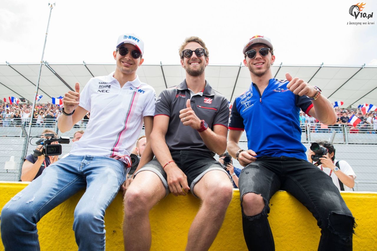GP Francji 2018 - wycig