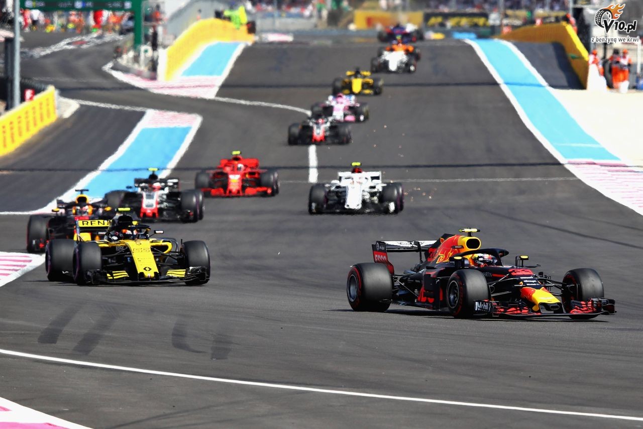 GP Francji 2018 - wycig