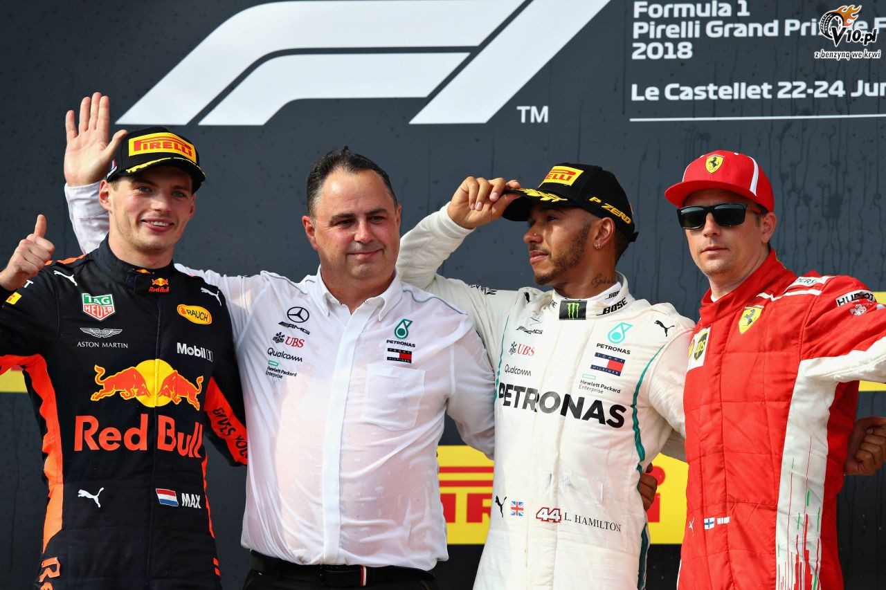 GP Francji 2018 - wycig