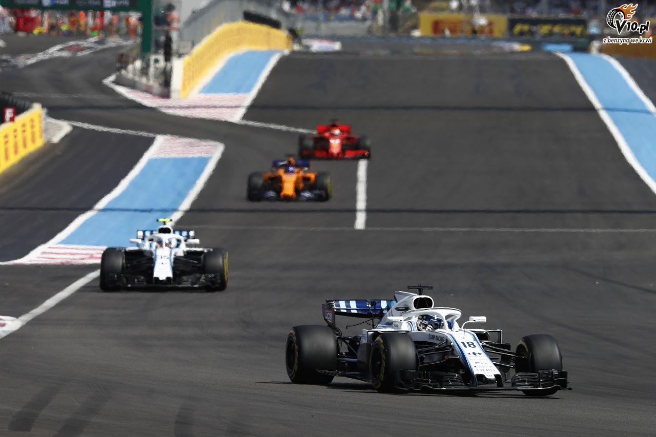 GP Francji 2018 - wycig