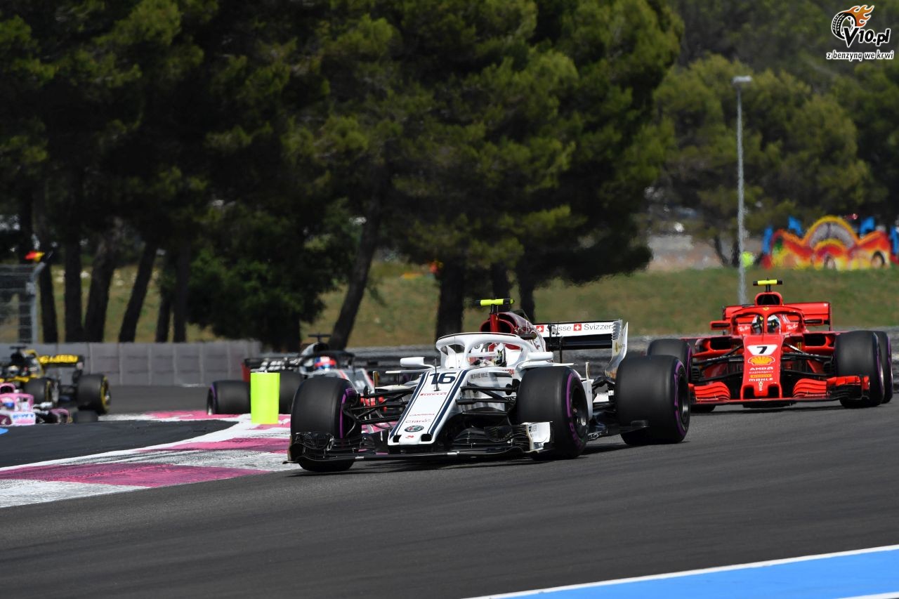 GP Francji 2018 - wycig