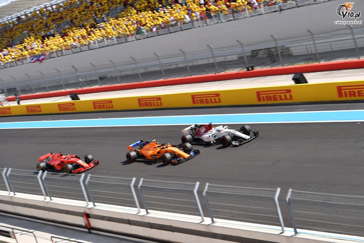 GP Francji 2018 - wycig