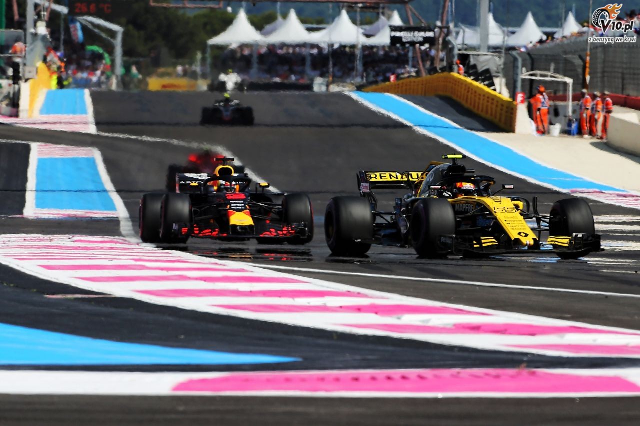 GP Francji 2018 - wycig