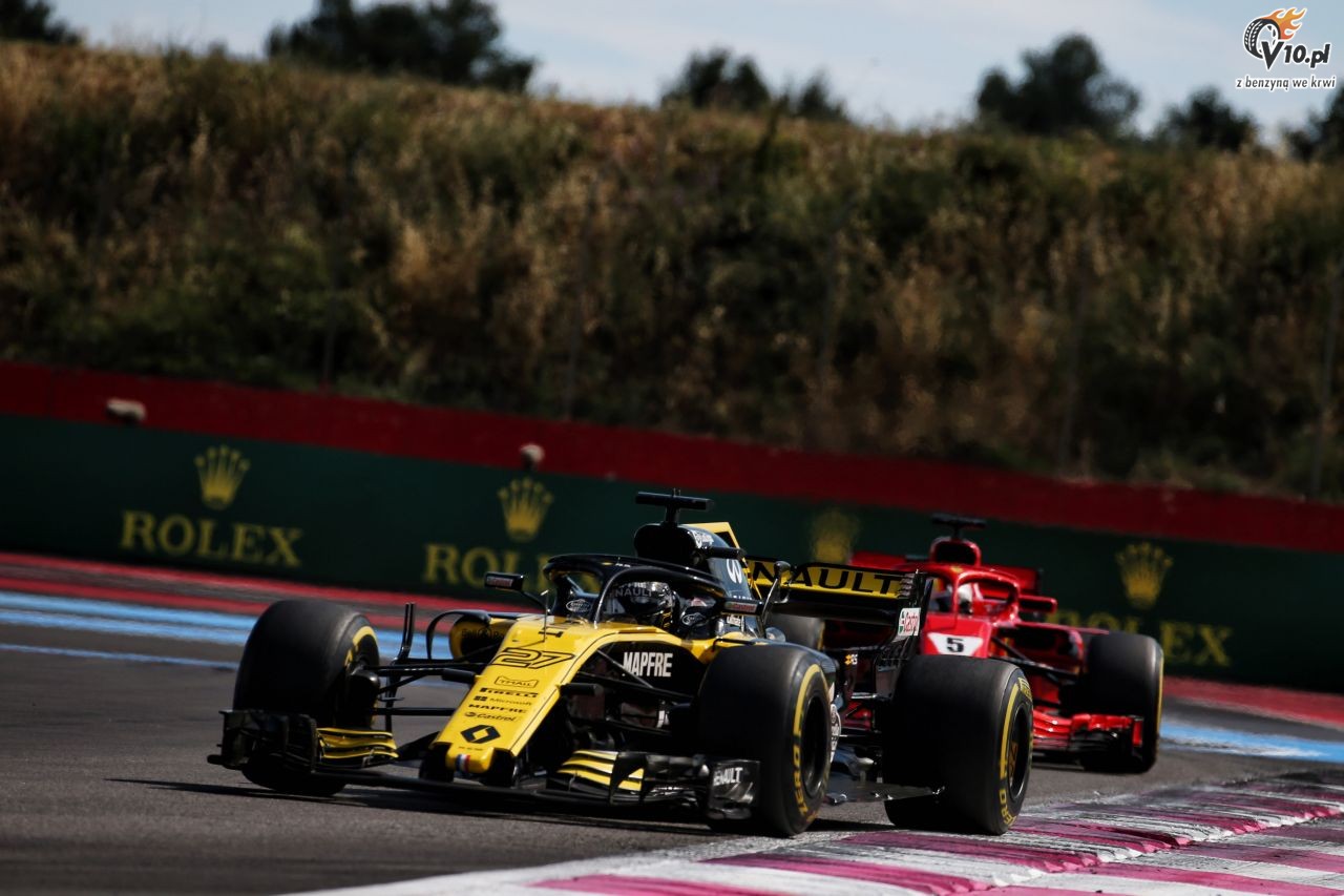 GP Francji 2018 - wycig