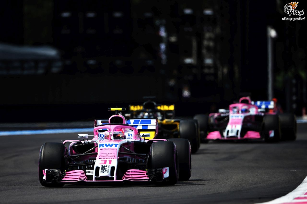 GP Francji 2018 - wycig