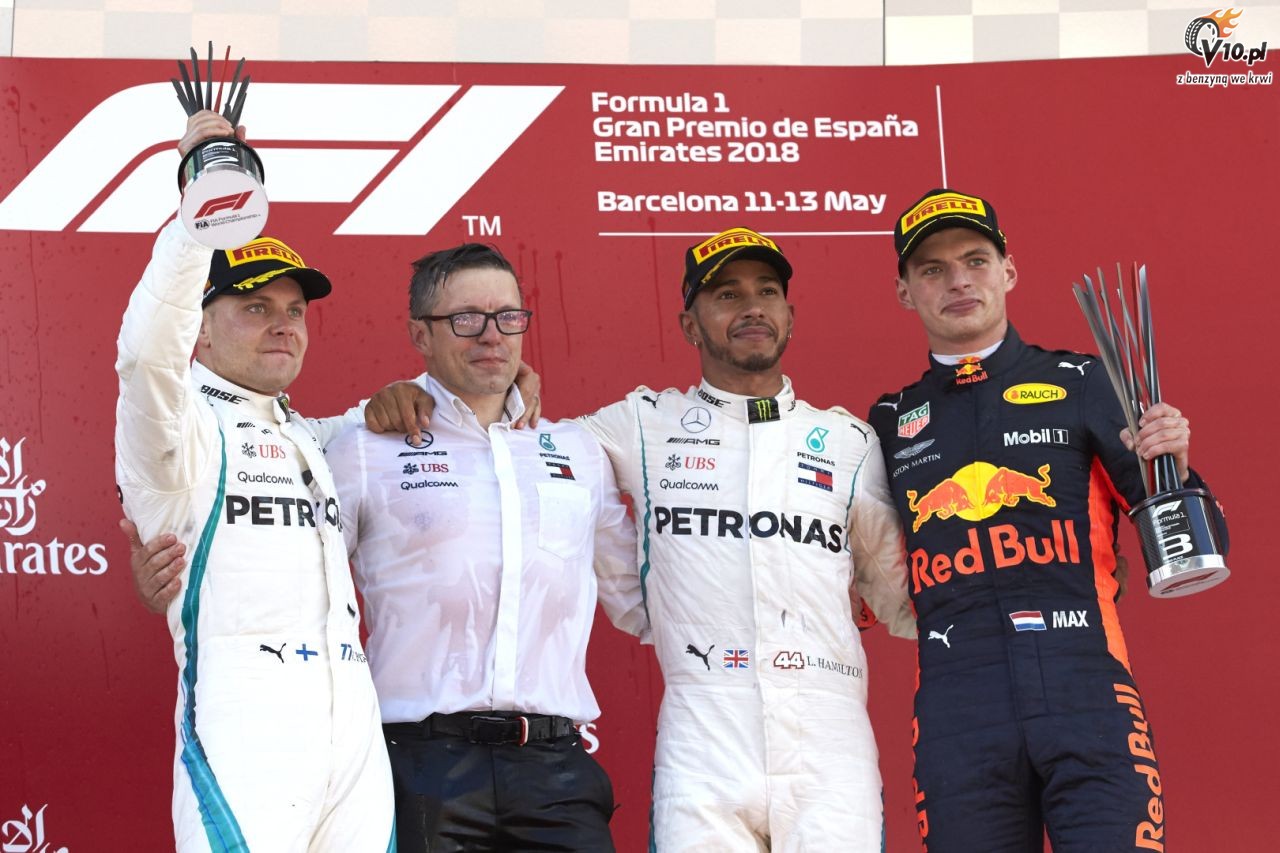 GP Hiszpanii 2018 - wycig