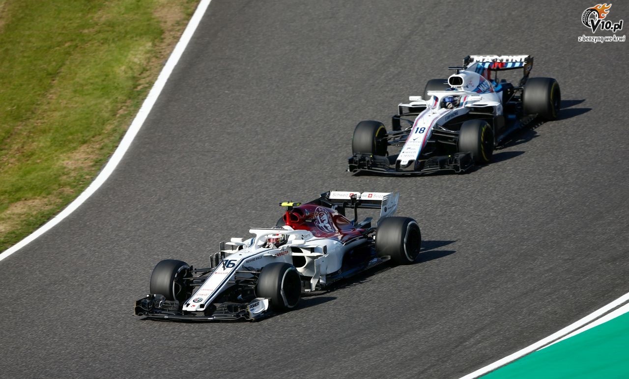 GP Japonii 2018 - wycig