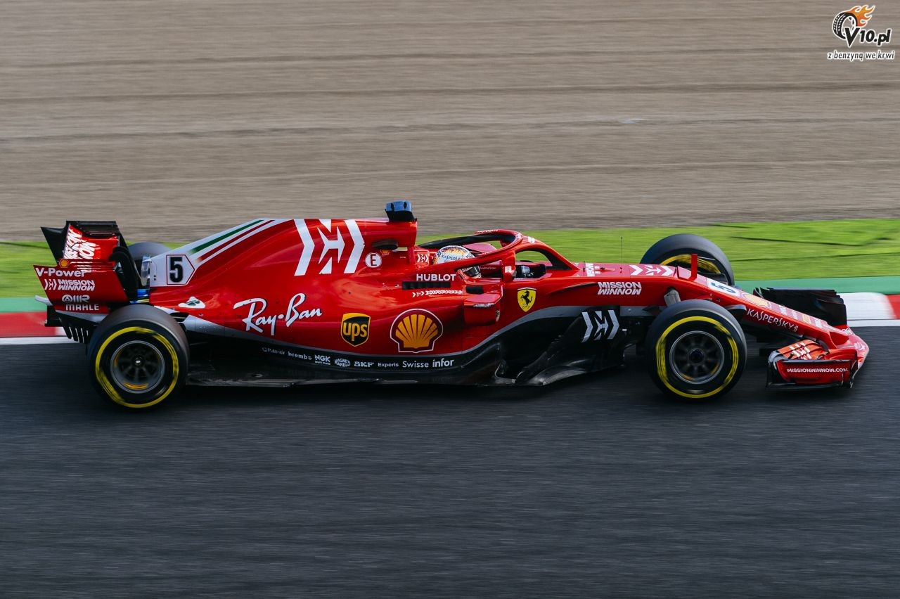 GP Japonii 2018 - wycig