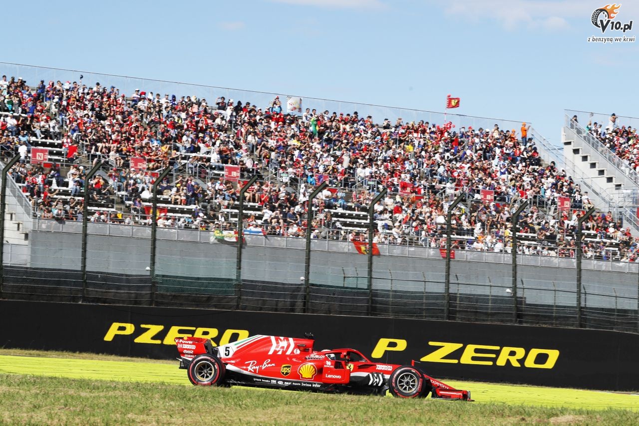 GP Japonii 2018 - wycig