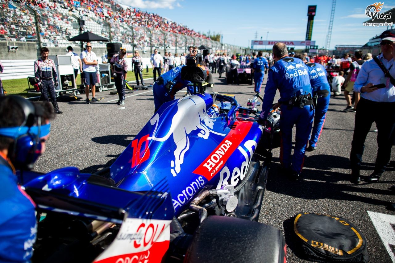 GP Japonii 2018 - wycig