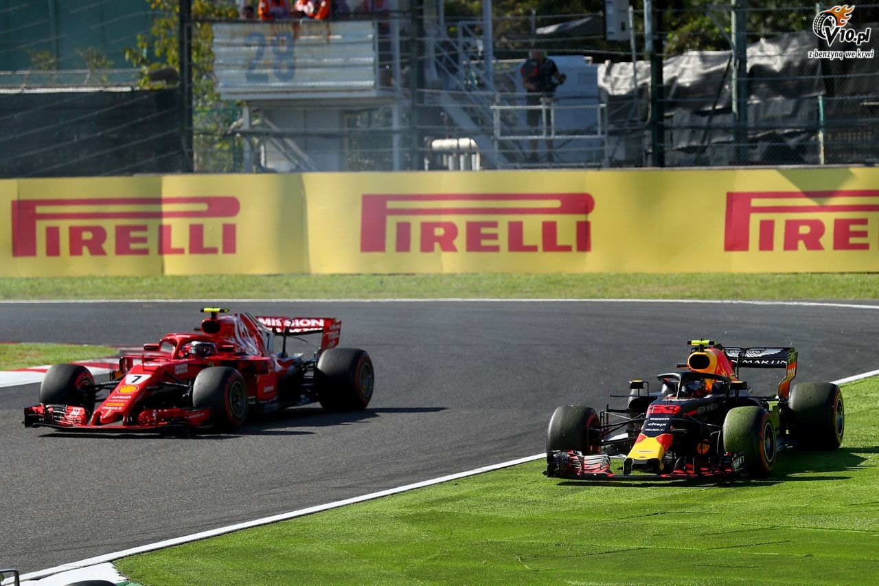 GP Japonii 2018 - wycig