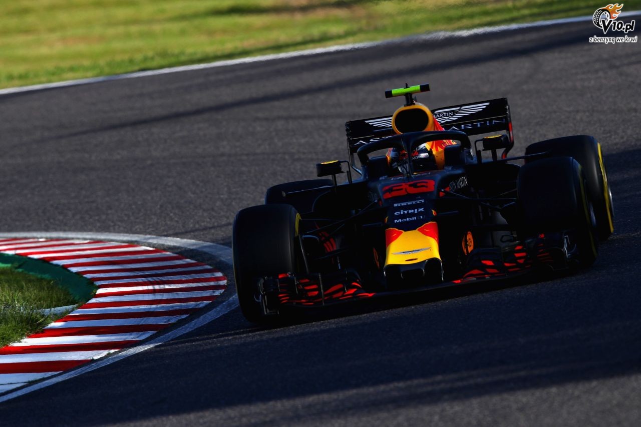 GP Japonii 2018 - wycig