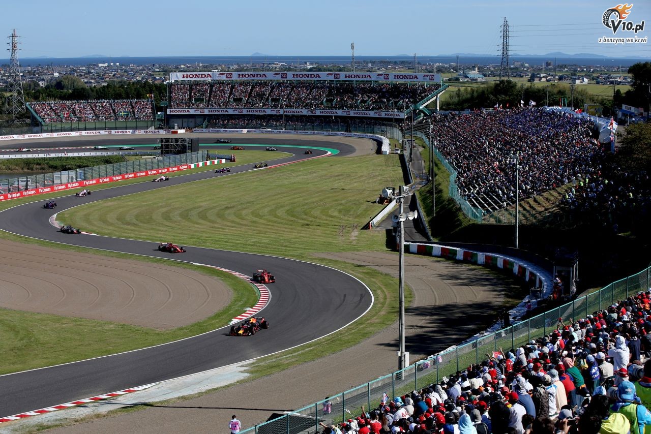 GP Japonii 2018 - wycig