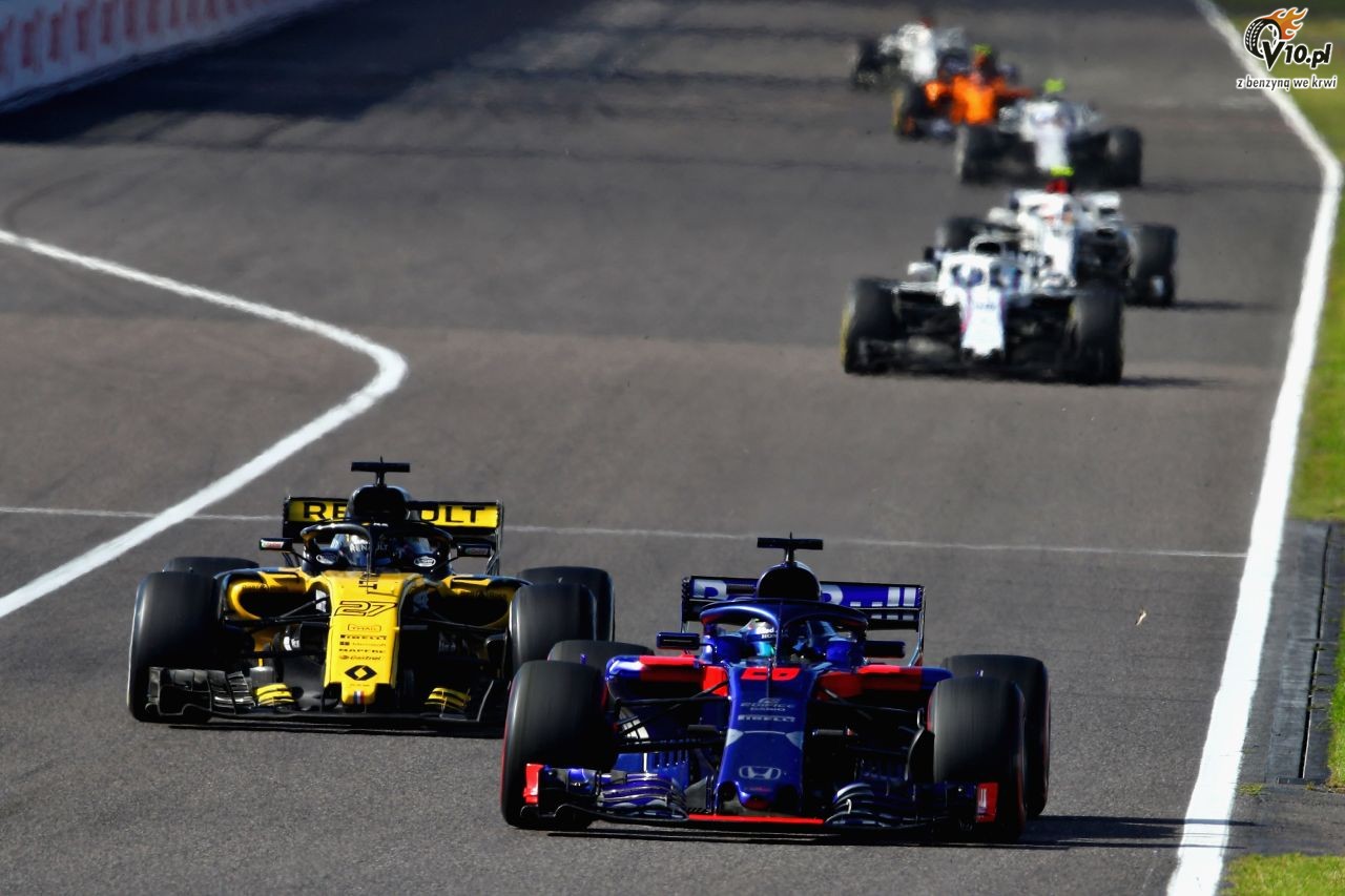 GP Japonii 2018 - wycig