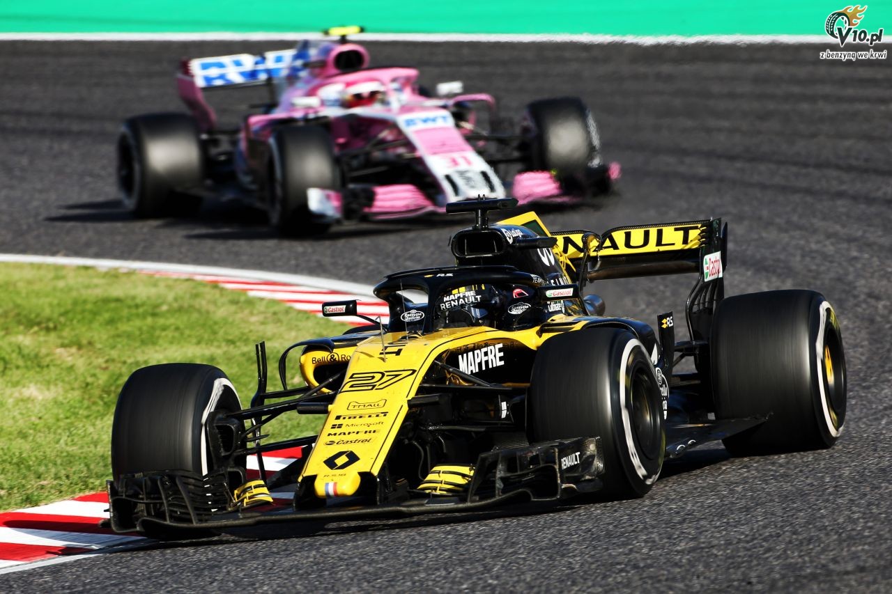 GP Japonii 2018 - wycig