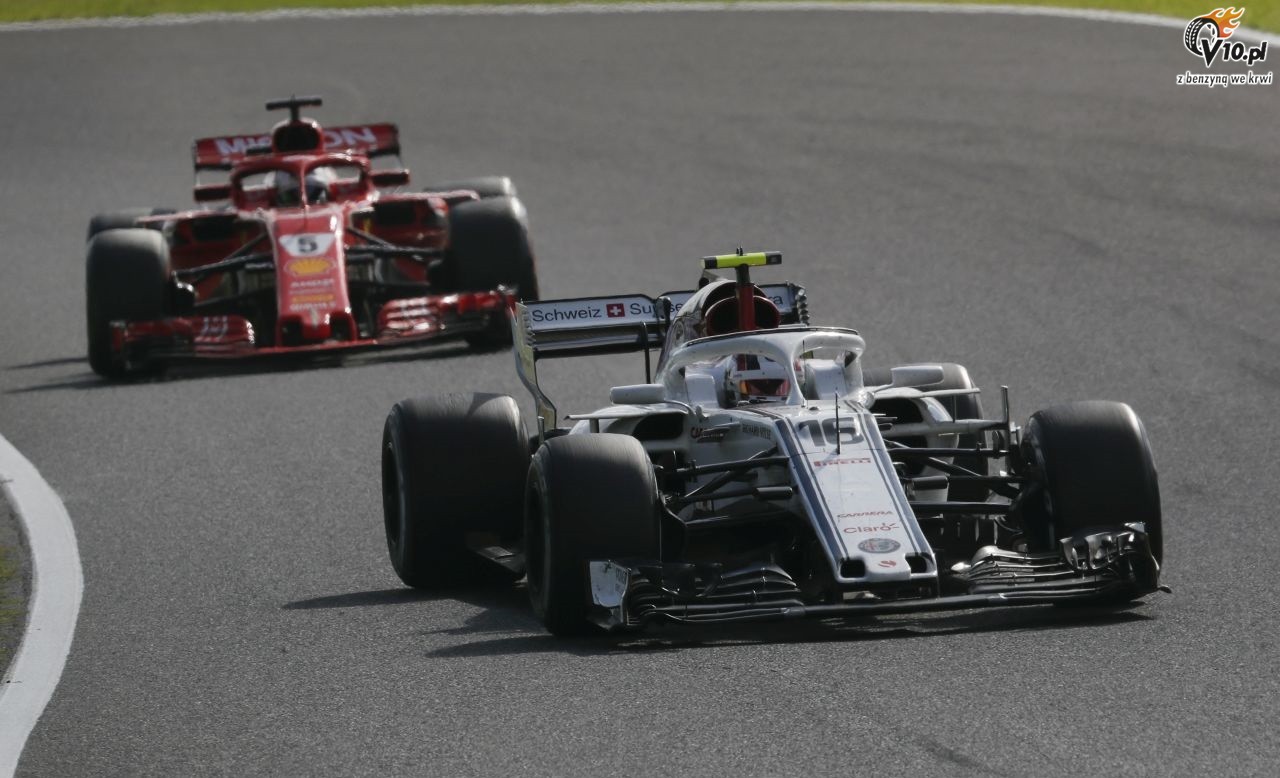 GP Japonii 2018 - wycig