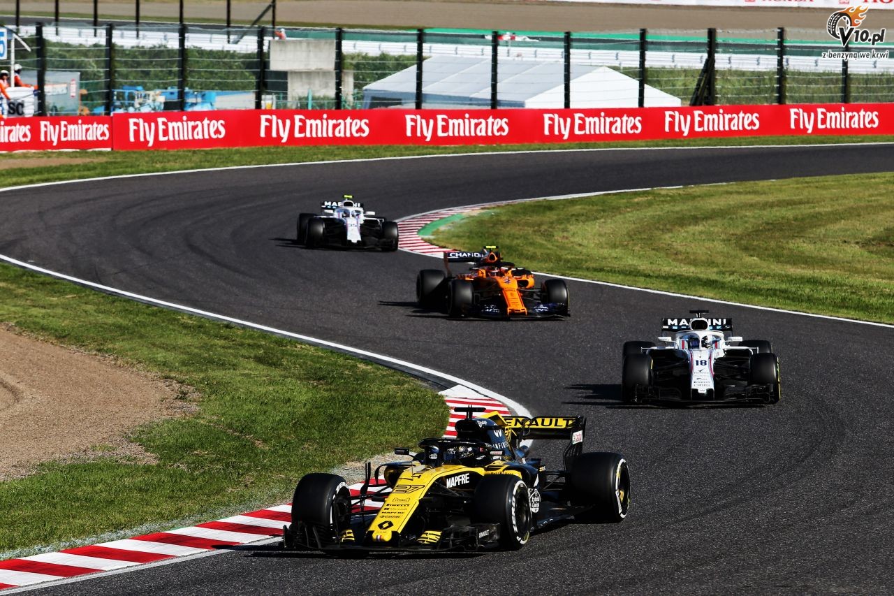 GP Japonii 2018 - wycig
