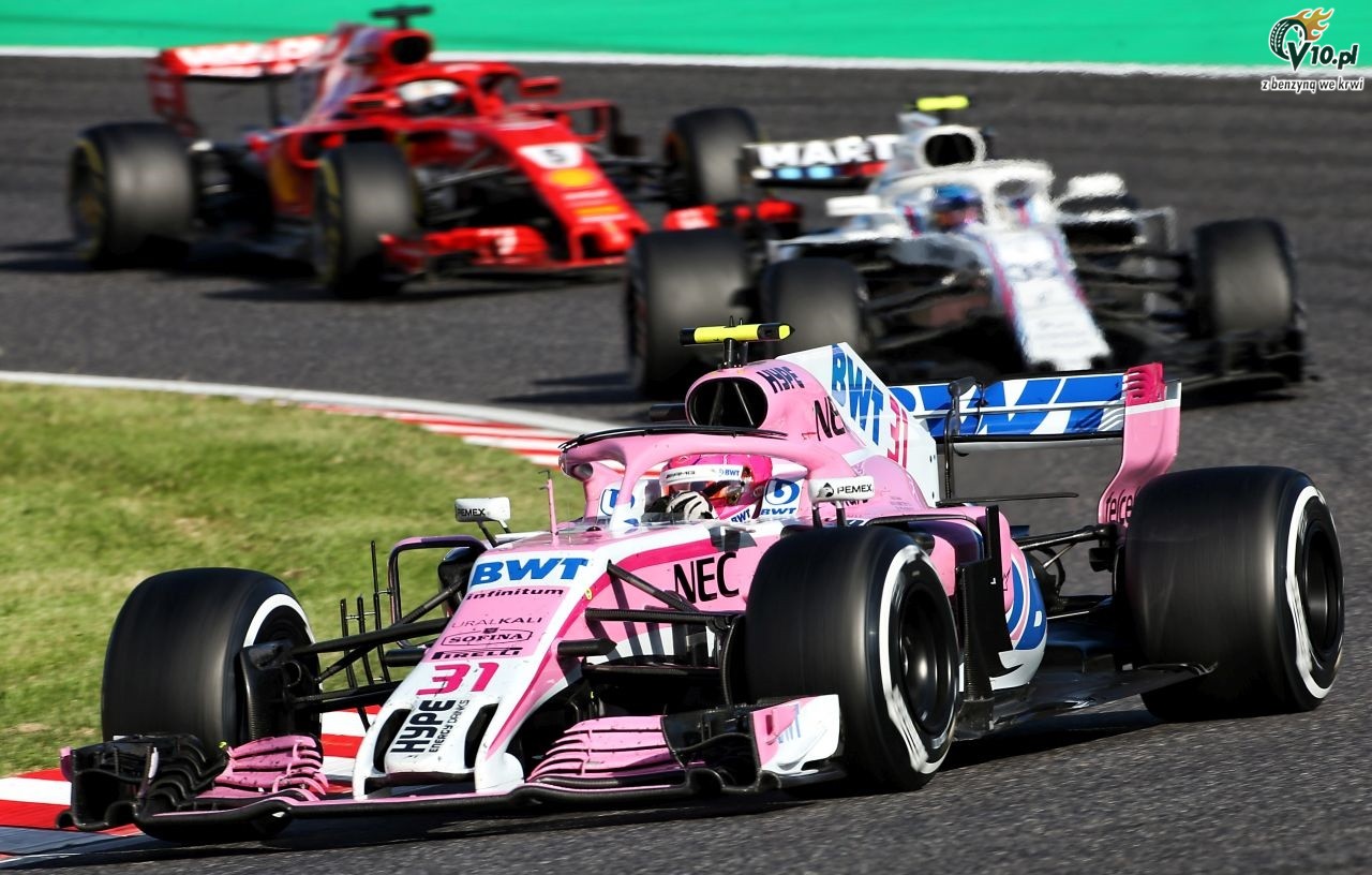 GP Japonii 2018 - wycig