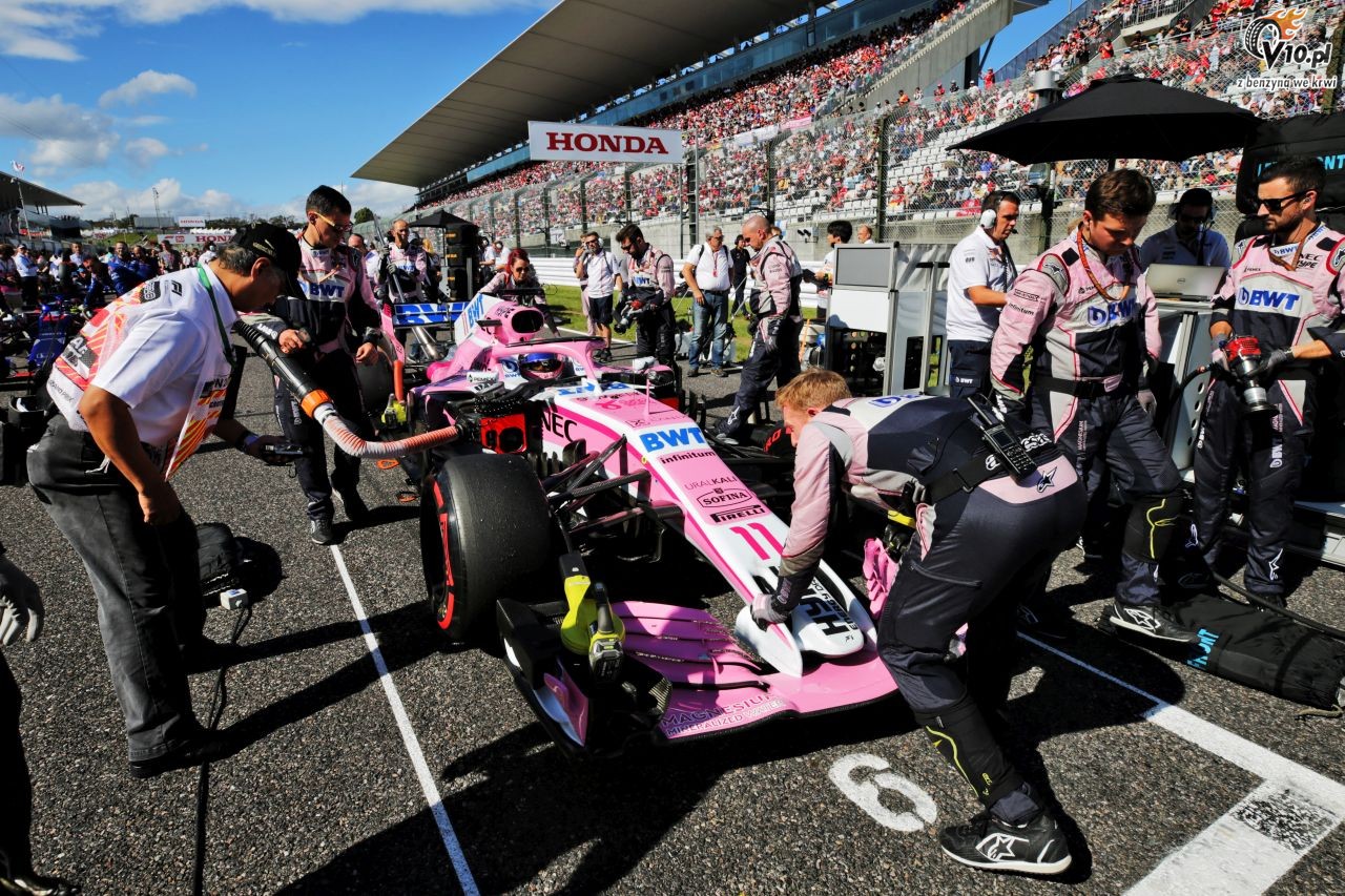 GP Japonii 2018 - wycig