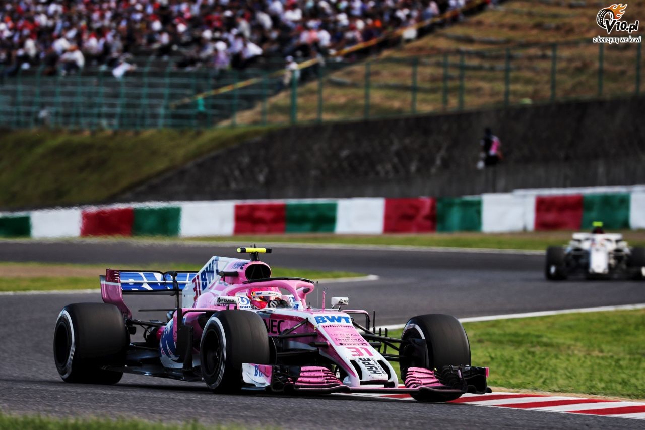 GP Japonii 2018 - wycig