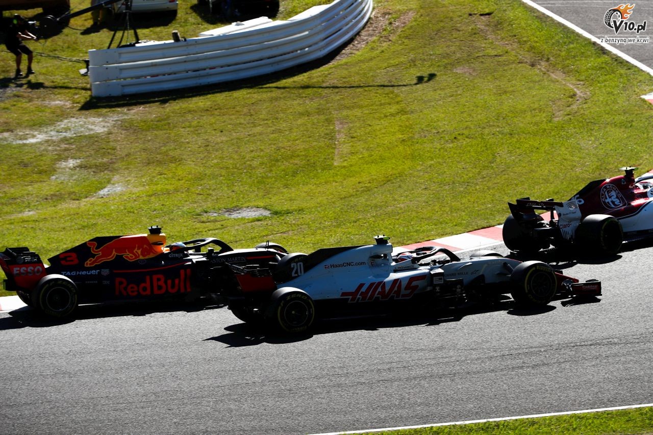 GP Japonii 2018 - wycig