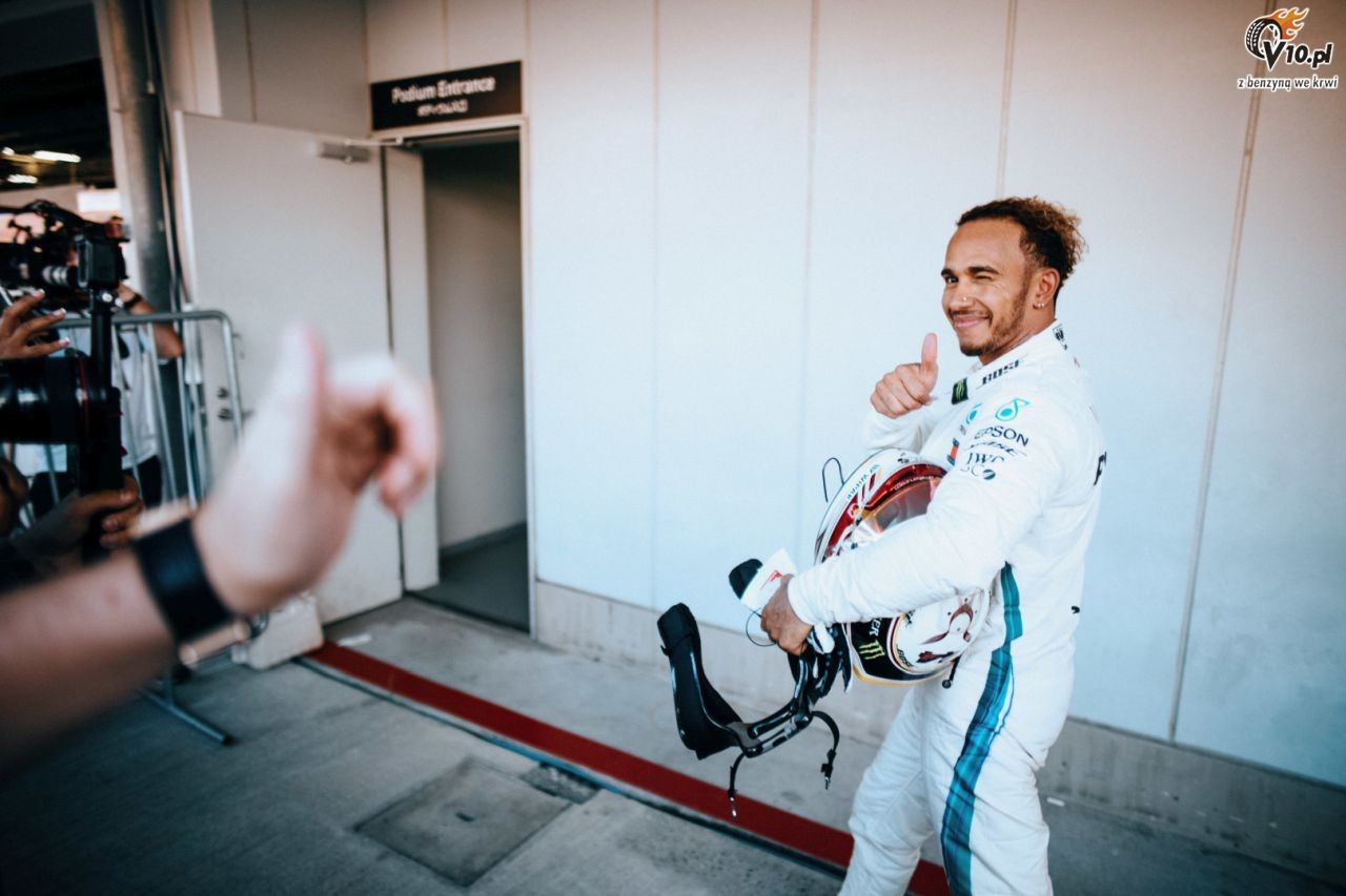 GP Japonii 2018 - wycig