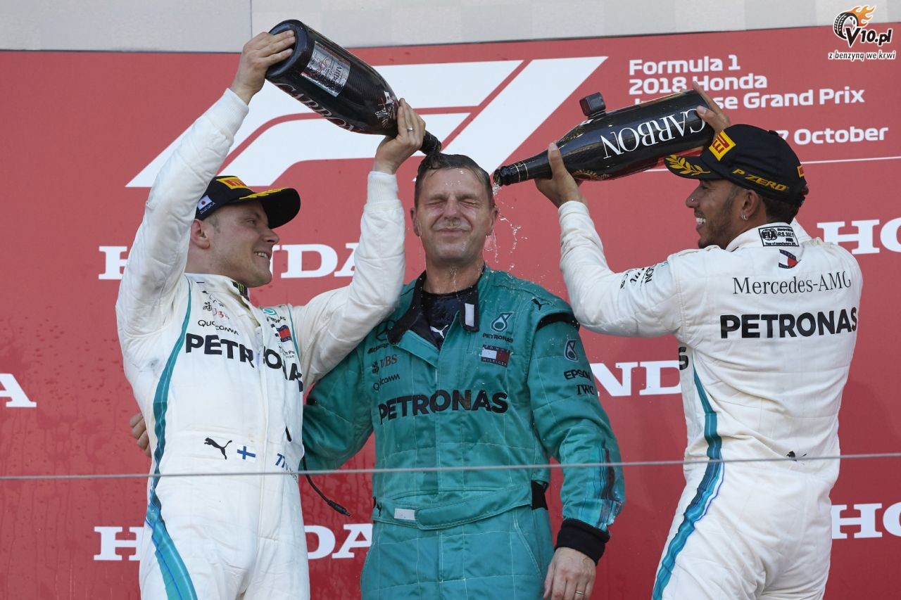 GP Japonii 2018 - wycig