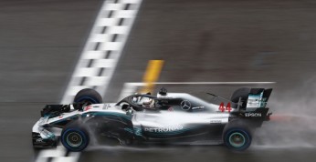 GP USA - 1. trening: Hamilton zdecydowanie najszybszy na mokrym torze