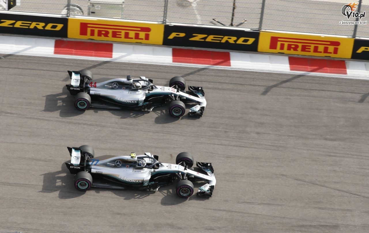 Hamilton uwaa swj duet z Bottasem za najzgodniejszy w historii F1