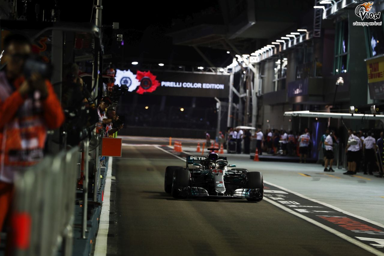 GP Singapuru 2018 - treningi i kwalifikacje