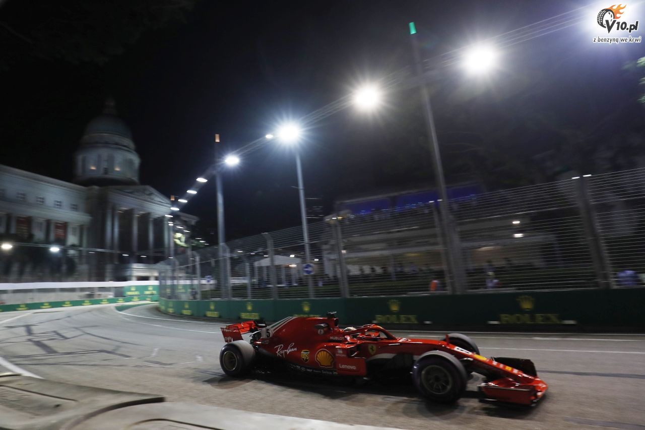 GP Singapuru 2018 - treningi i kwalifikacje