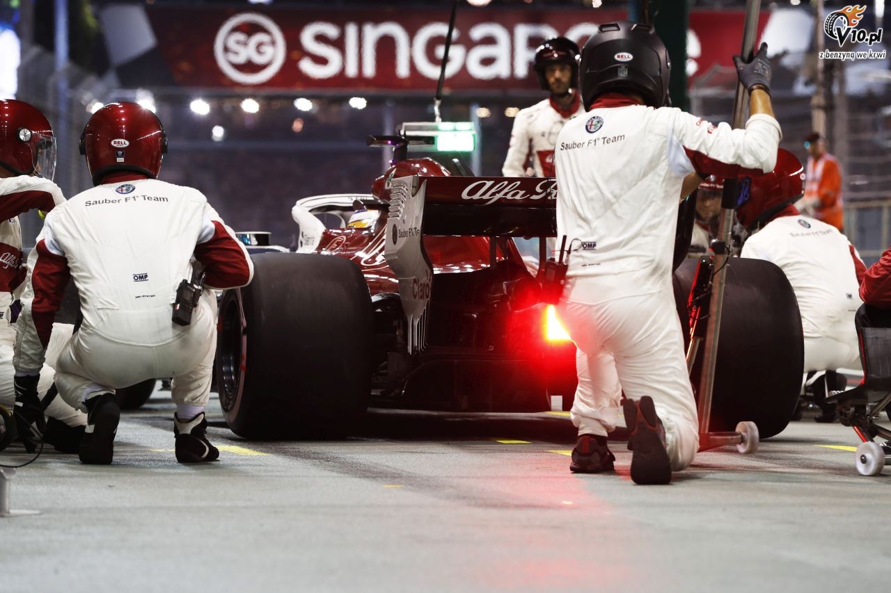 GP Singapuru 2018 - wycig