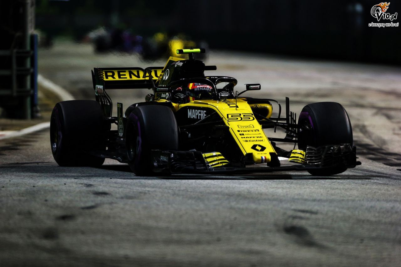 GP Singapuru 2018 - wycig
