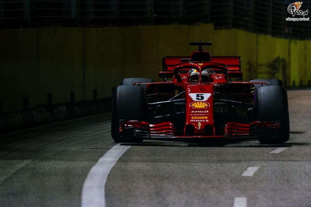GP Singapuru 2018 - wycig