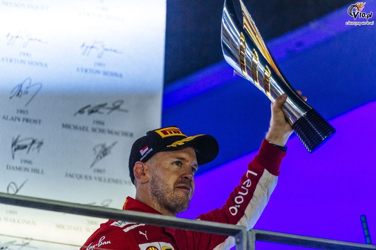 GP Singapuru 2018 - wycig