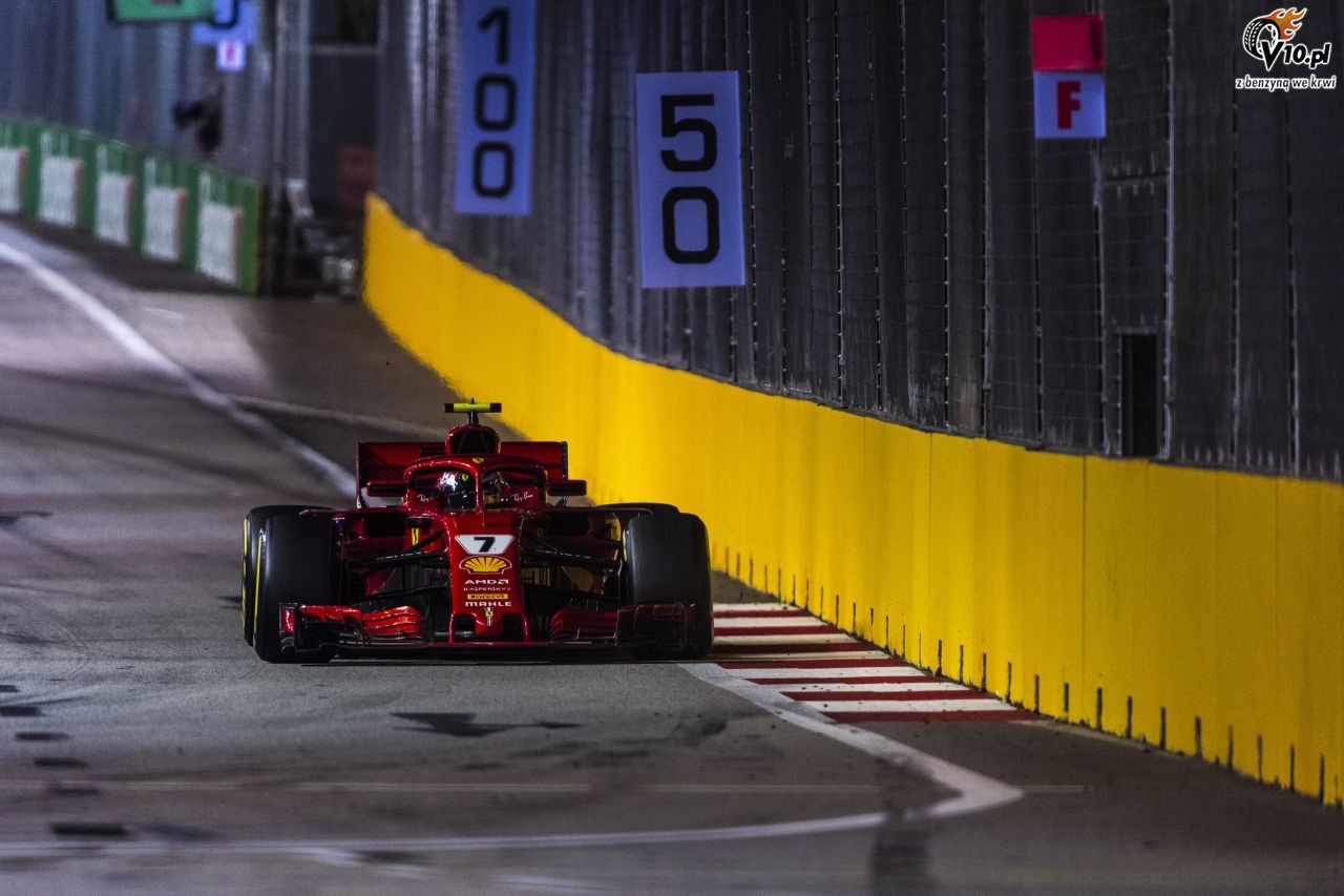 GP Singapuru 2018 - wycig