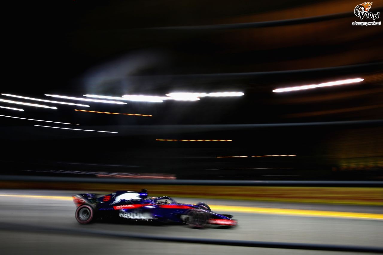 GP Singapuru 2018 - wycig
