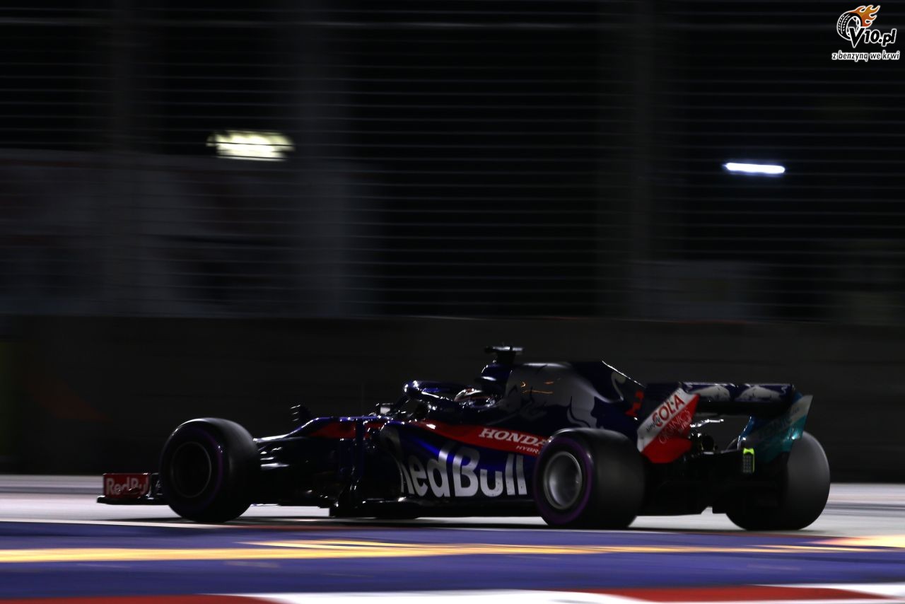 GP Singapuru 2018 - wycig