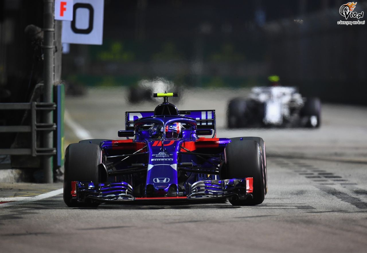 GP Singapuru 2018 - wycig