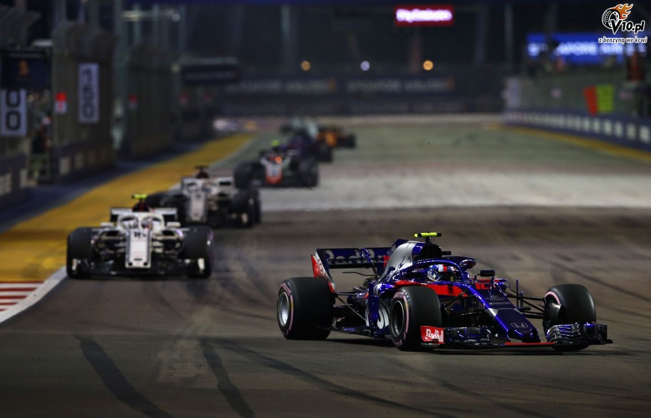 GP Singapuru 2018 - wycig