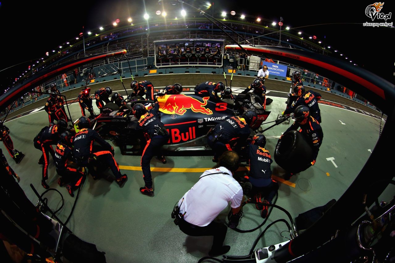 GP Singapuru 2018 - wycig