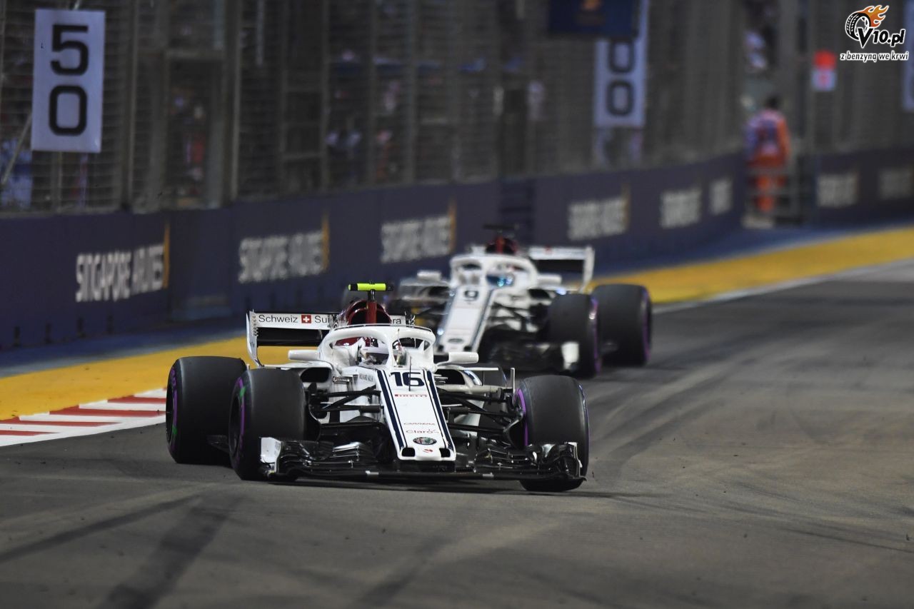 GP Singapuru 2018 - wycig