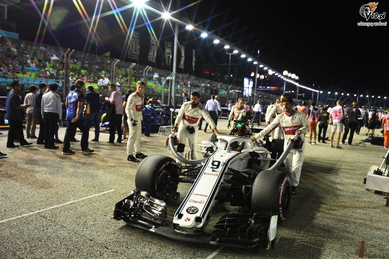 GP Singapuru 2018 - wycig
