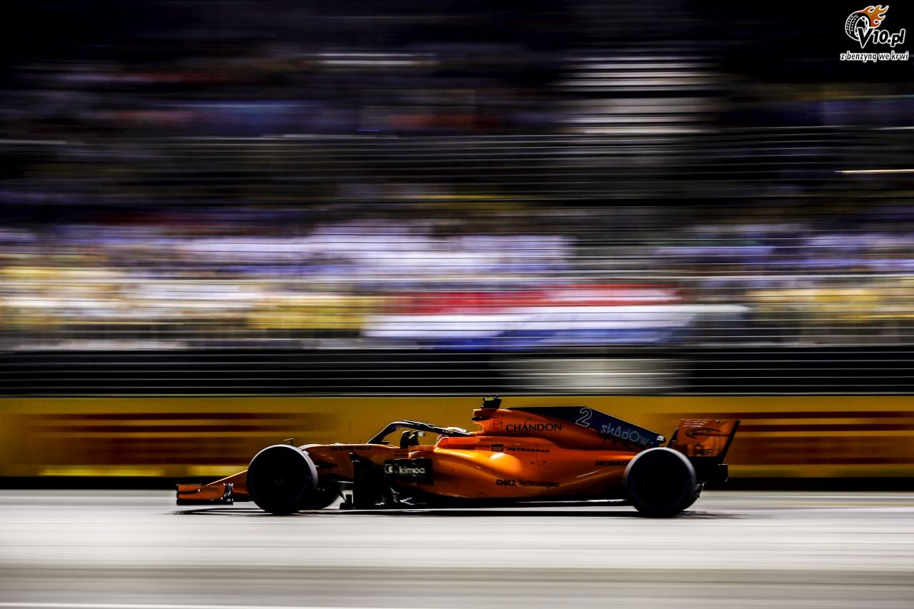 GP Singapuru 2018 - wycig