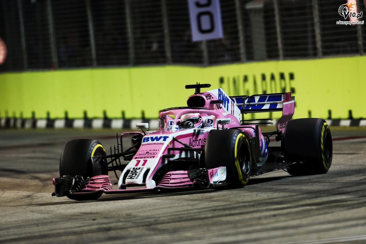 GP Singapuru 2018 - wycig