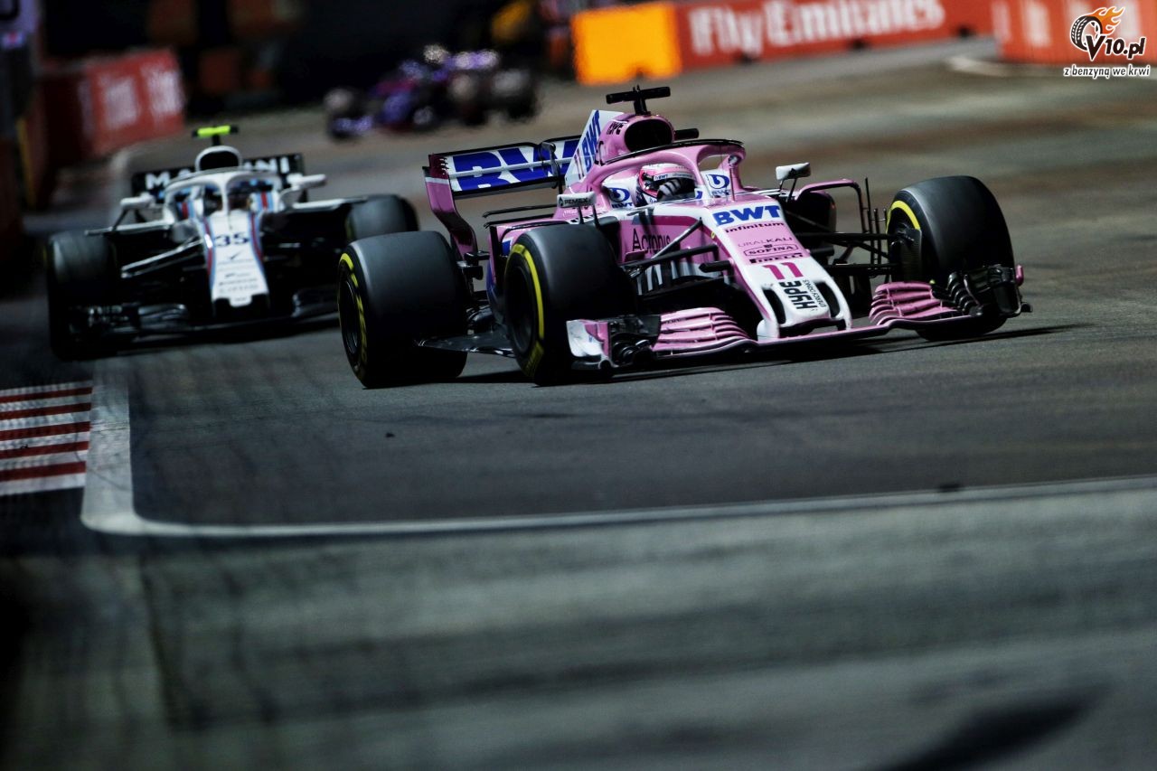 GP Singapuru 2018 - wycig