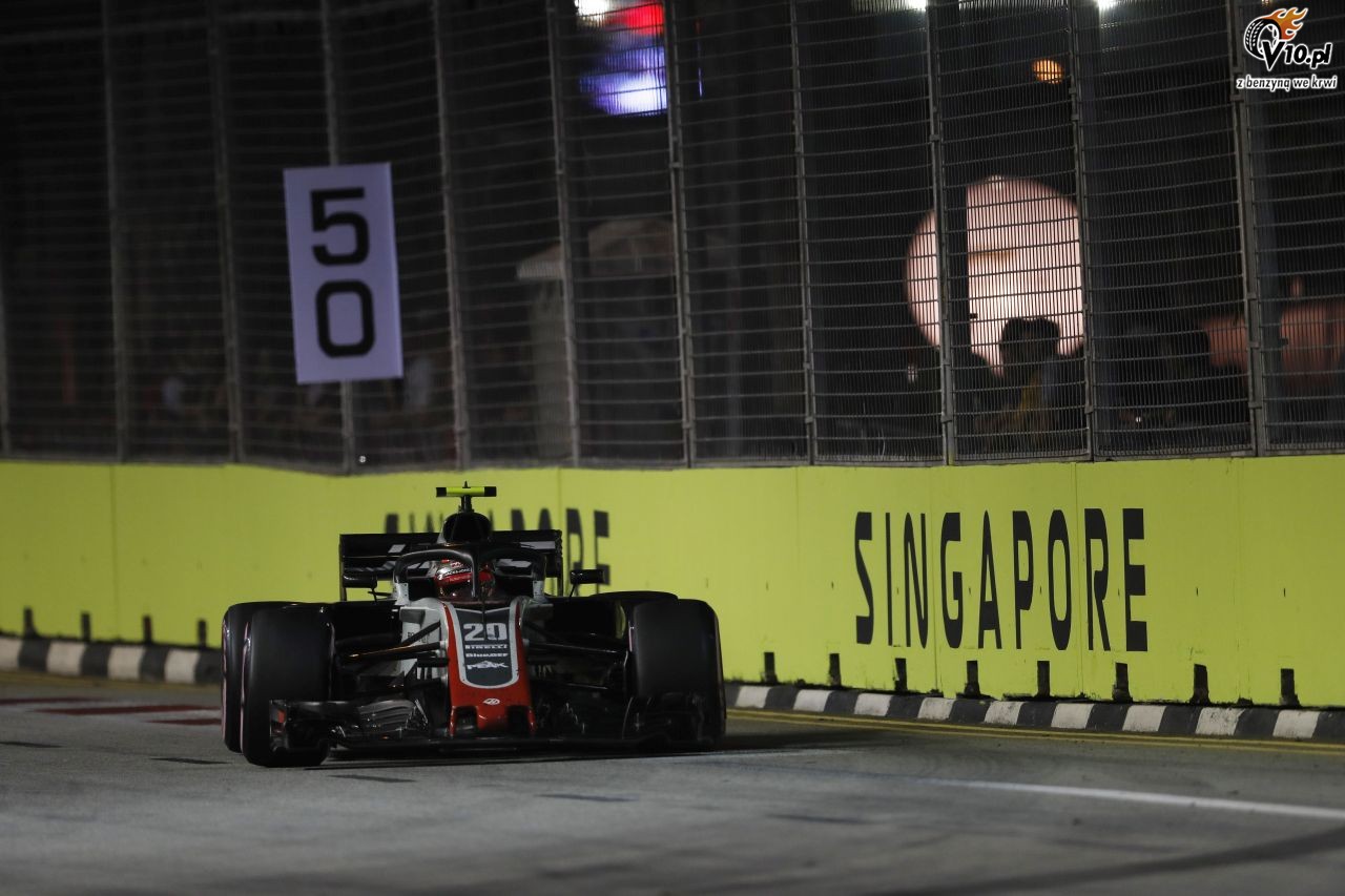 GP Singapuru 2018 - wycig