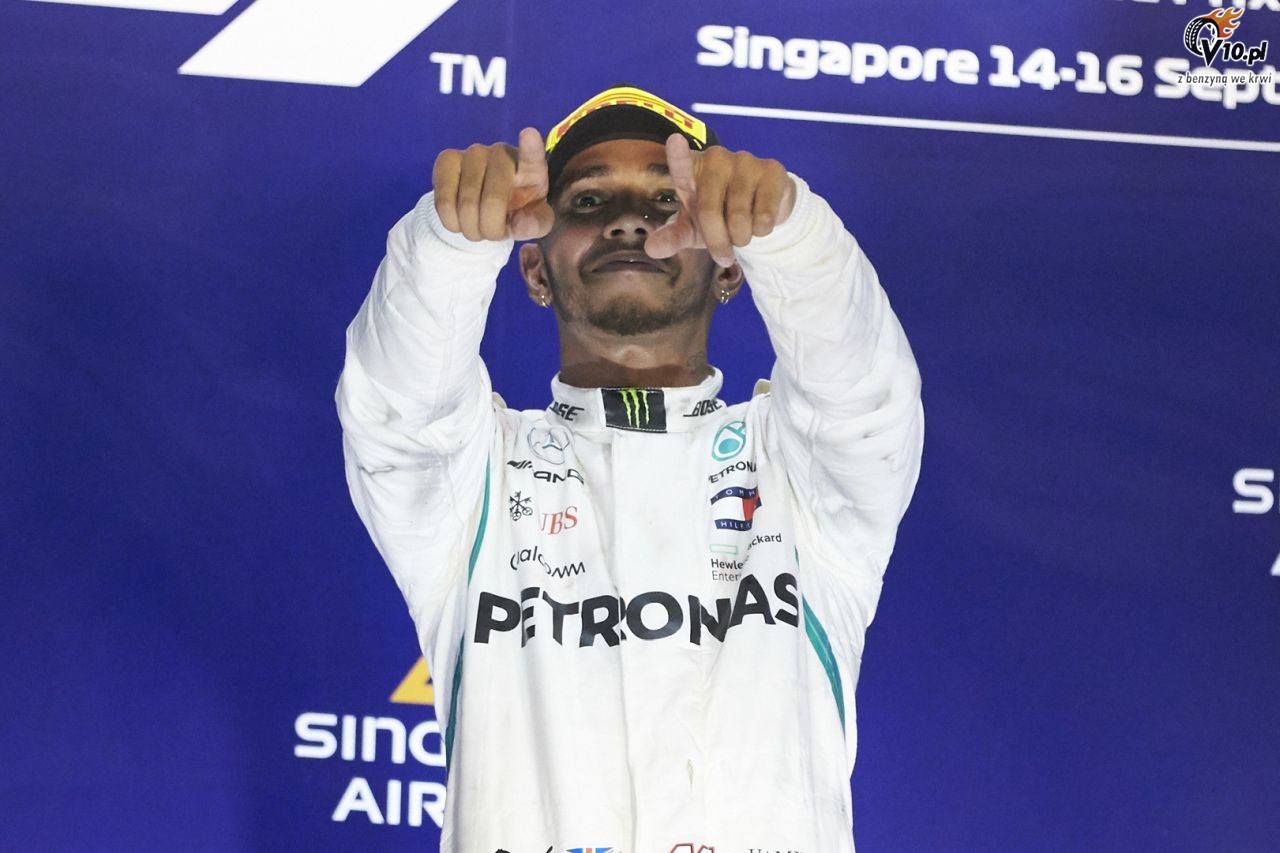 GP Singapuru 2018 - wycig