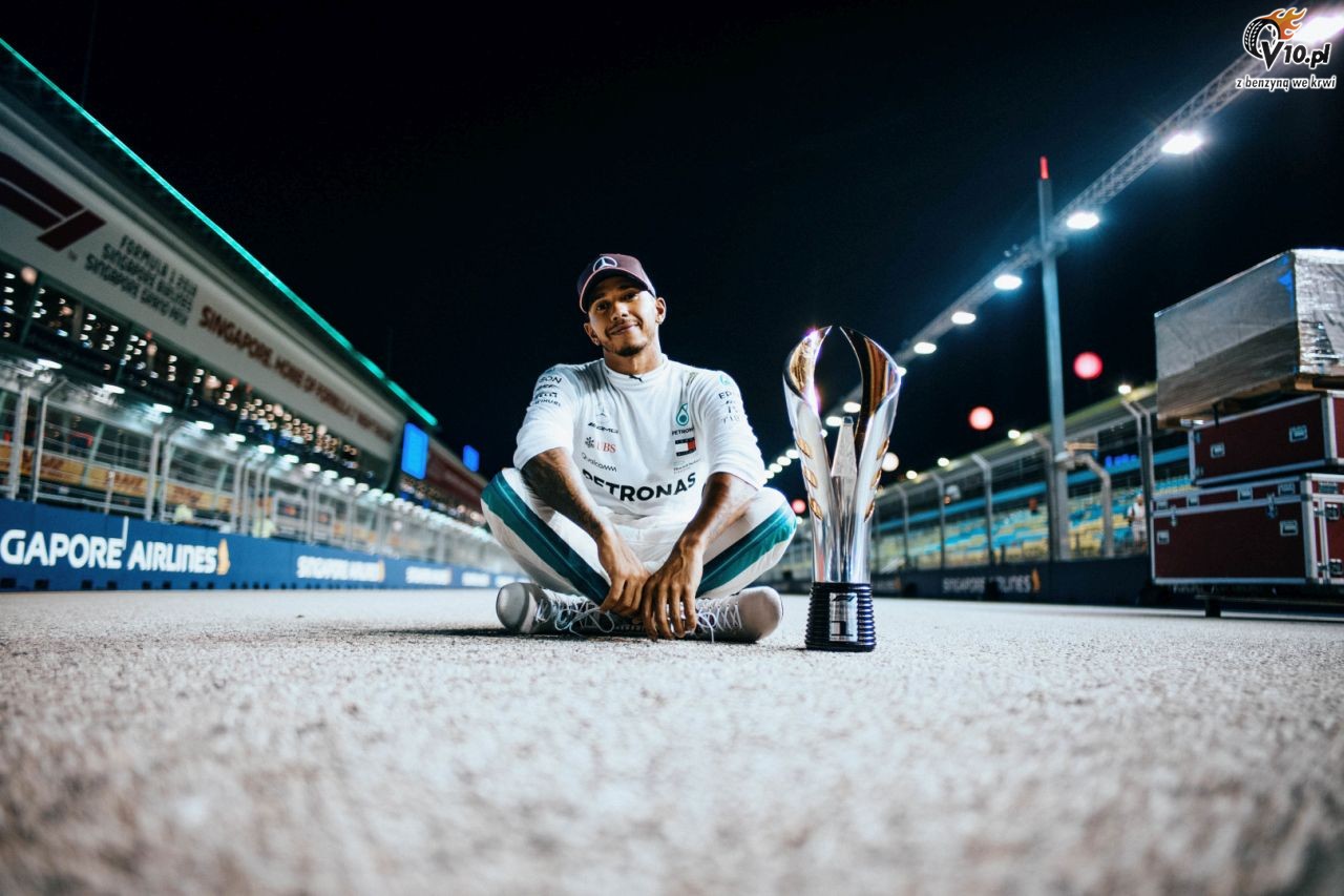 GP Singapuru 2018 - wycig